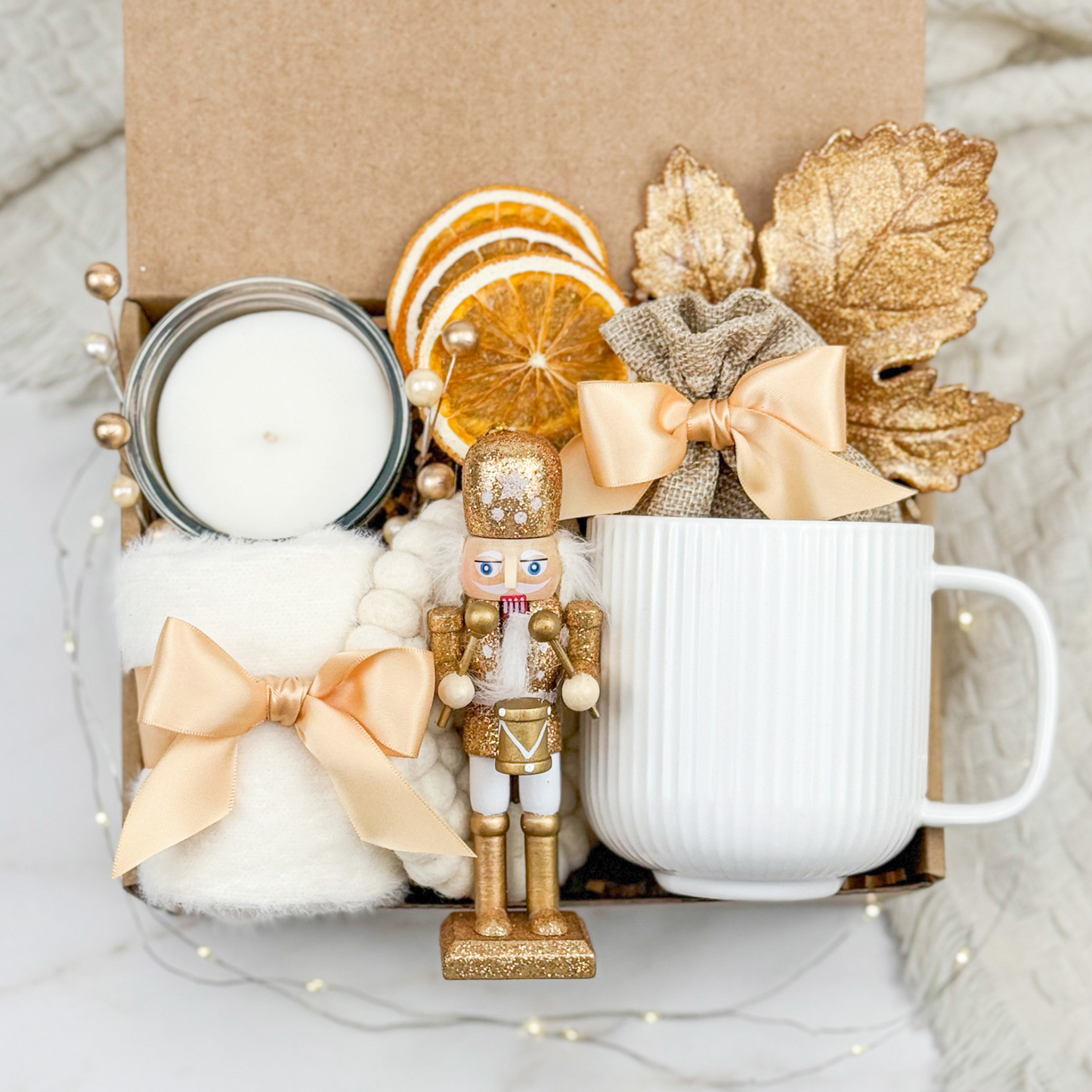 Christmas Gift Box | Golden Glow